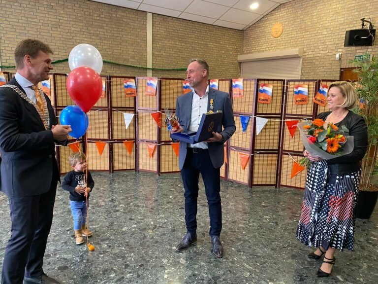 Koninklijke Onderscheiding voor Marcel Falize 26-04-2021