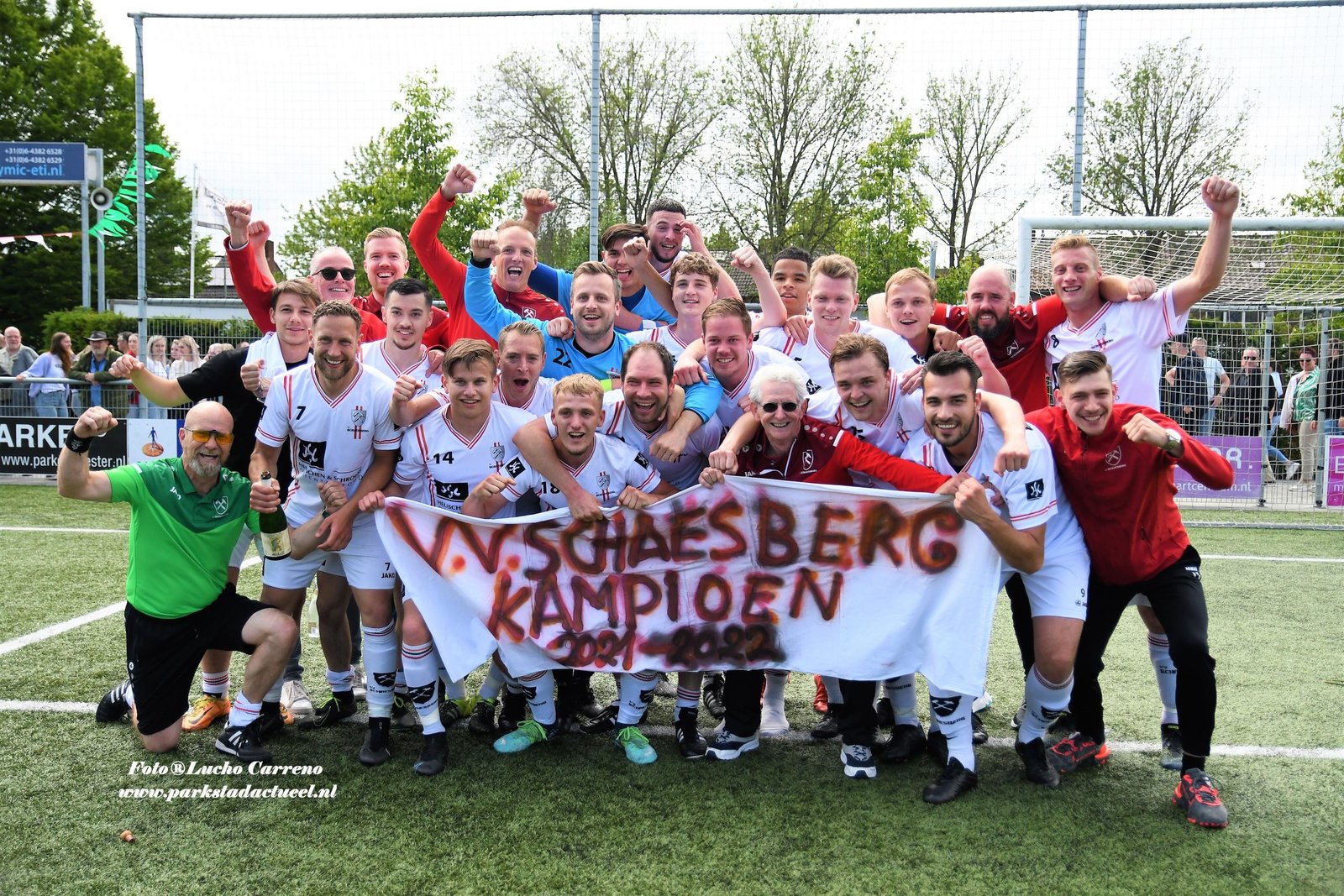 VV Schaesberg heren Kampioen 2021-2022.