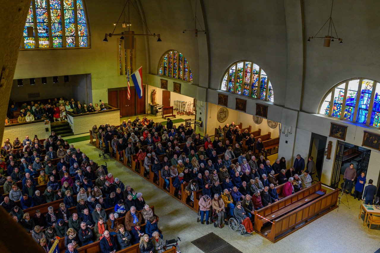 Oorlog en bevrijding in Eygelshoven werd drukbezocht.