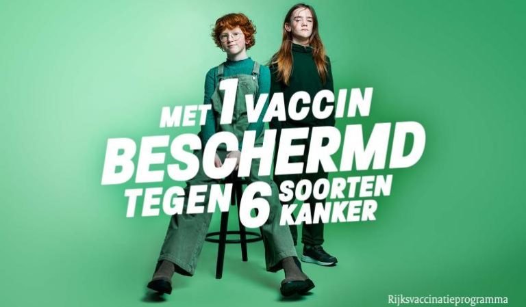 HPV campagnebeeld jongens en meisjes