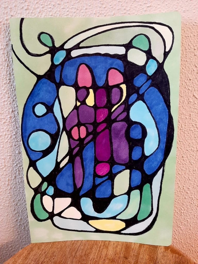 retraite schilderij