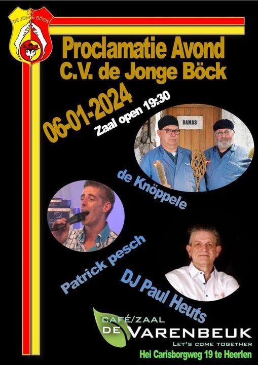 C.V. De jonge bock