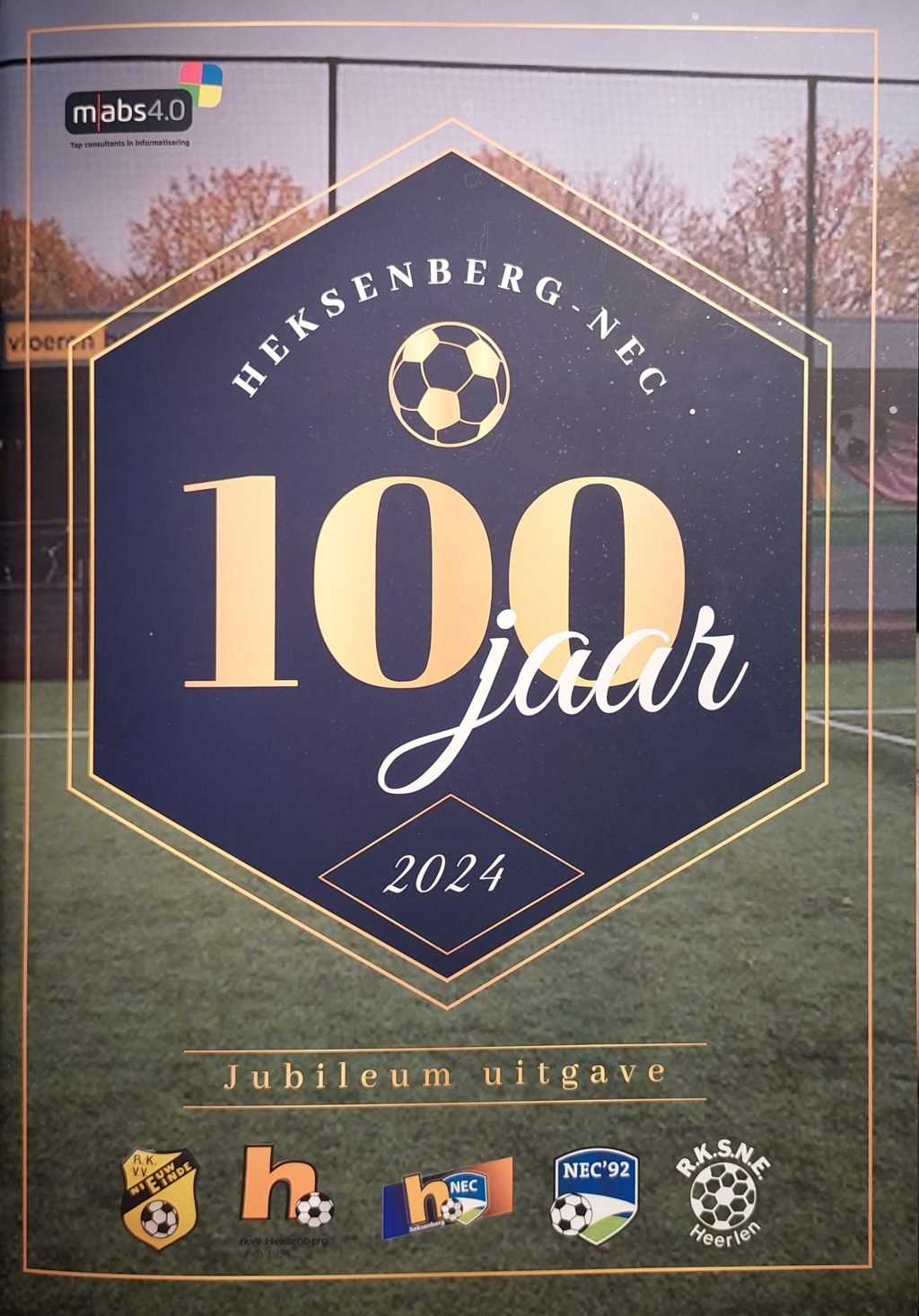 Flyer jubileumuitgave Heksenberg-NEC 2024
