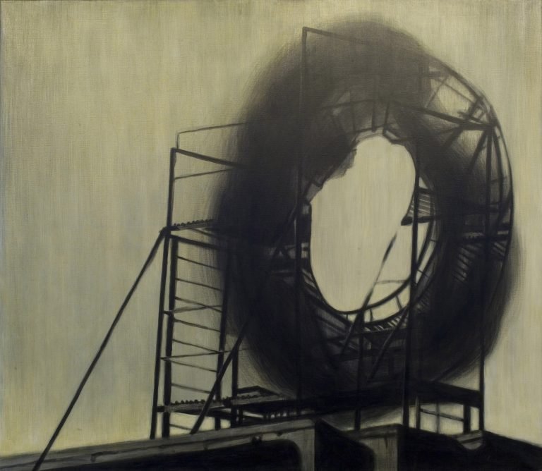 Andrei-Roiter-Big-O-2007-olieverf-en-acrylverf-op-doek-140-x-160-cm-collectie-SCHUNCK-gemeente-Heerlen
