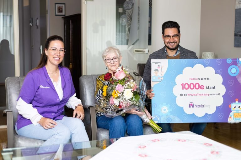 1000e klant VirtueleThuiszorg