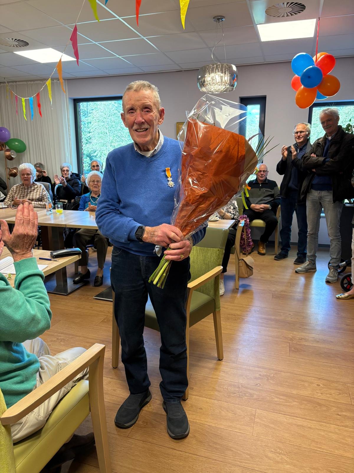 Royal distinction for Mr. Jozef (Joep) Sijstermans (86) from Voerendaal