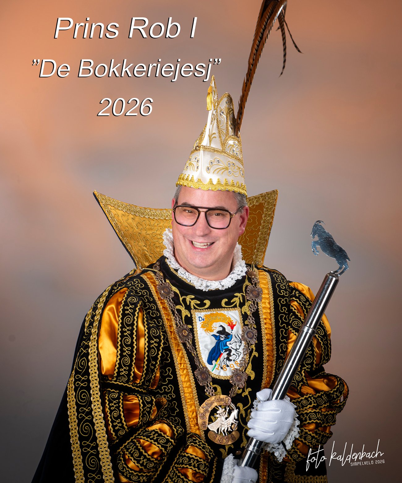 Rob (Rijnders) new (parade) prince CV de Bokkeriejesj 1898 Heerlerheide- | ...