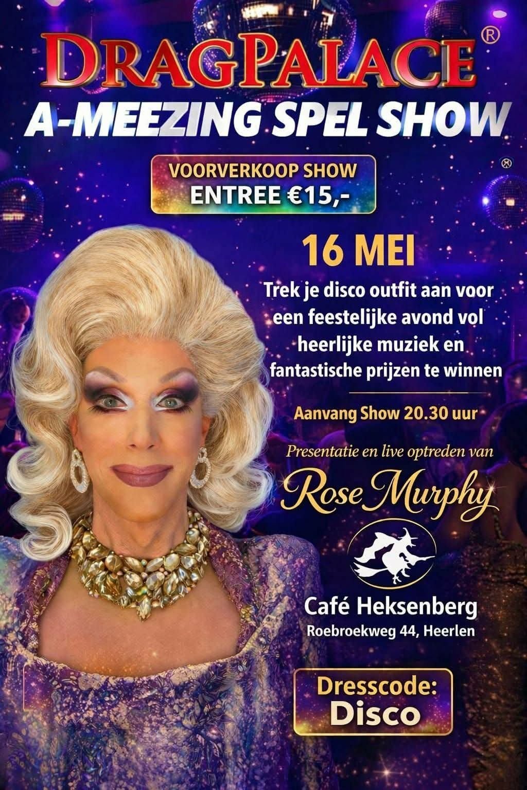 Disco night with bingo and live music in Heerlen