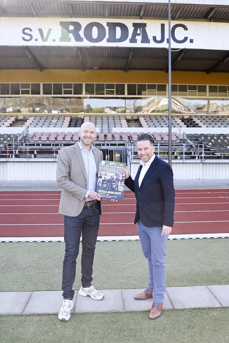 Deelnemers tijdens de Roda Run in Heerlen