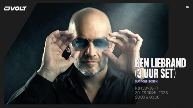 DJ Ben Liebrand bekend van zijn invloed op de Nederlandse dj-cultuur