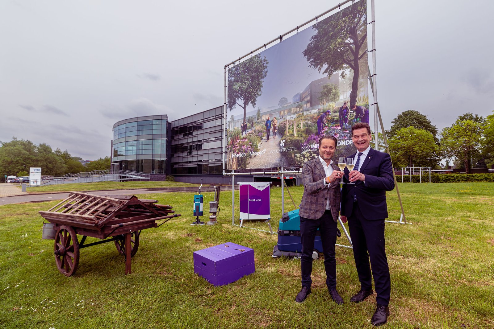 Vebego start bouw duurzame campus in Heerlen en versterkt regio Parkstad