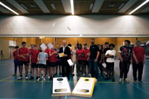 Lancering van de Sportpas Heerlen voor jongeren met €100 sporttegoed voor sportactiviteiten