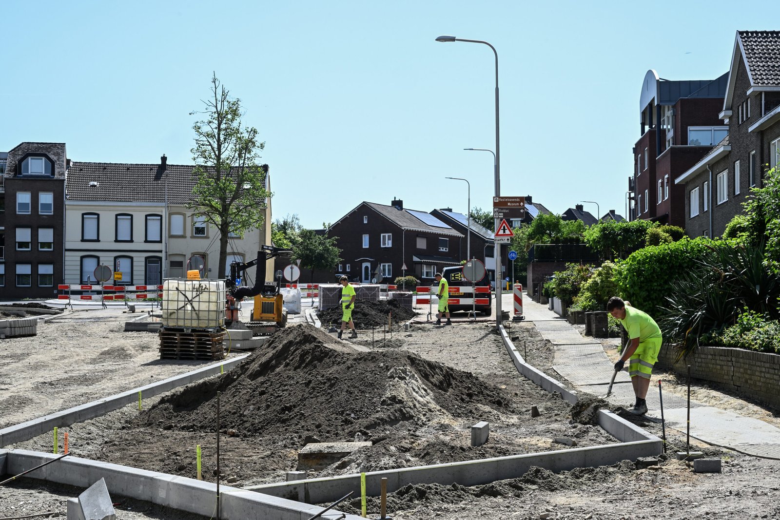 De metamorfose van de Koningsweg: In Kerkrade wordt flink aan de weg getimmerd