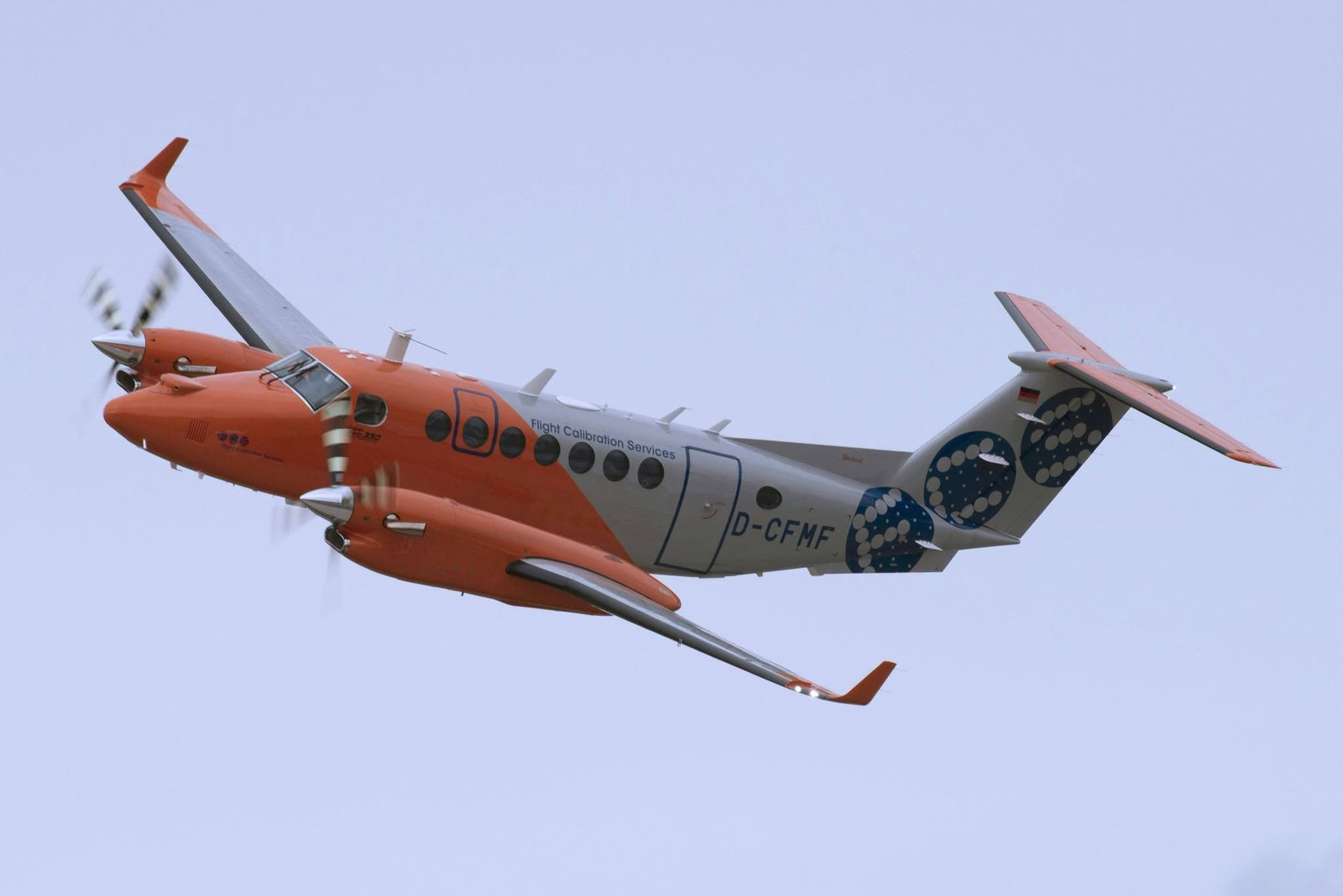 Calibration flights over the Geilenkirchen region from July 20 to 24