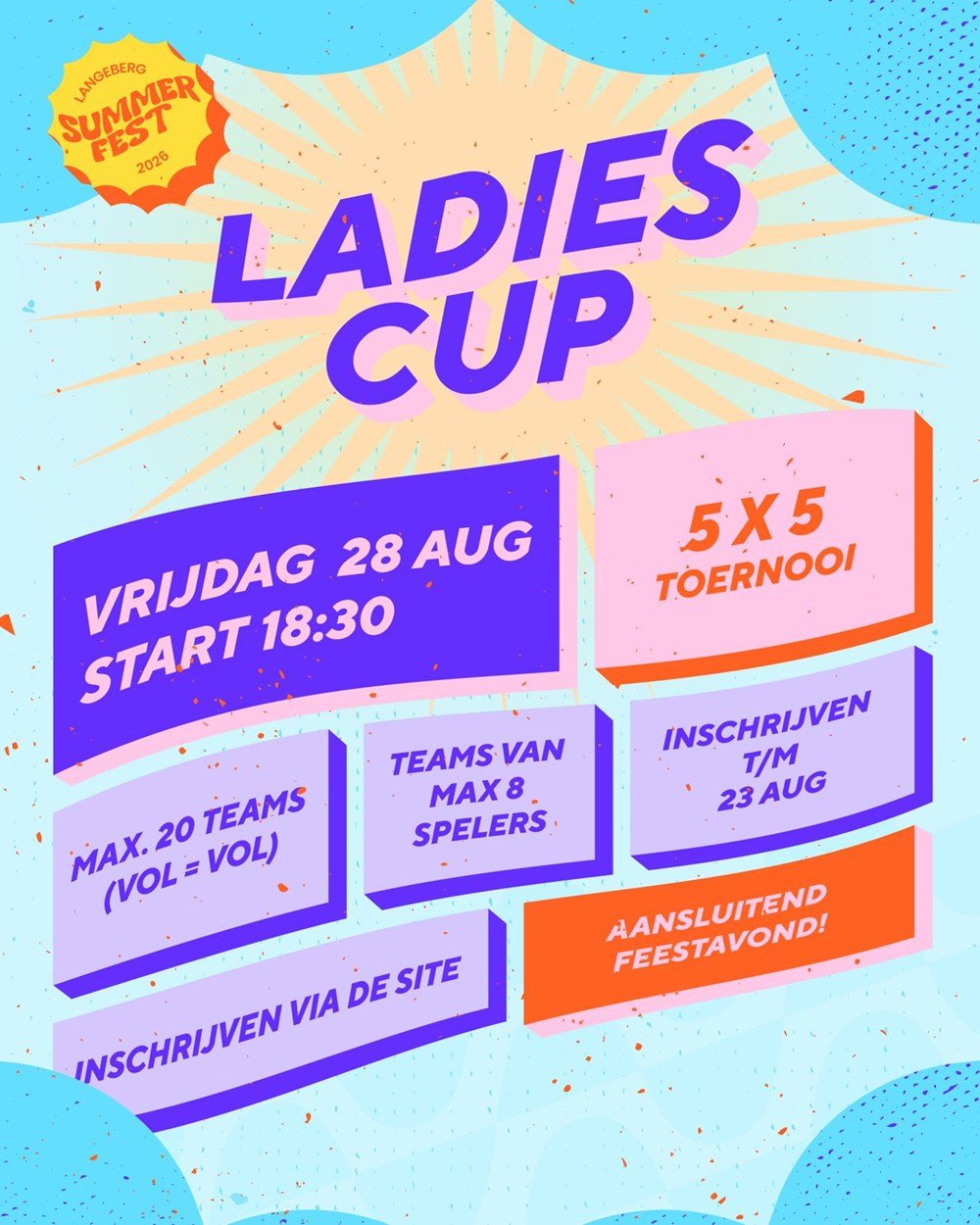 Nimm am Langeberg Ladies Cup 2026 in Brunssum teil!