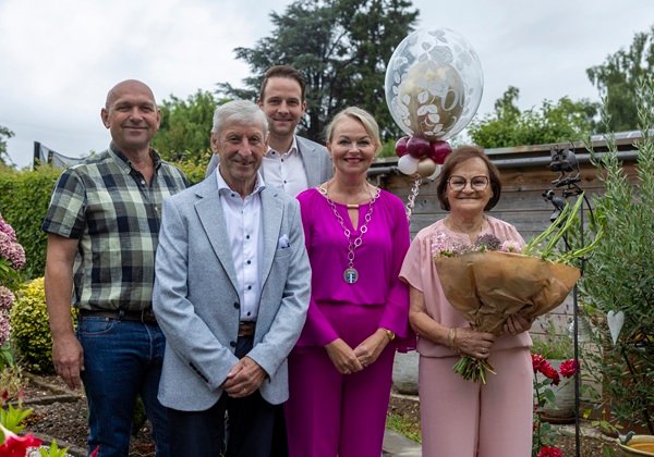 Diamanten bruidspaar Starmans-Evers uit Bocholtz viert 60 jaar huwelijk