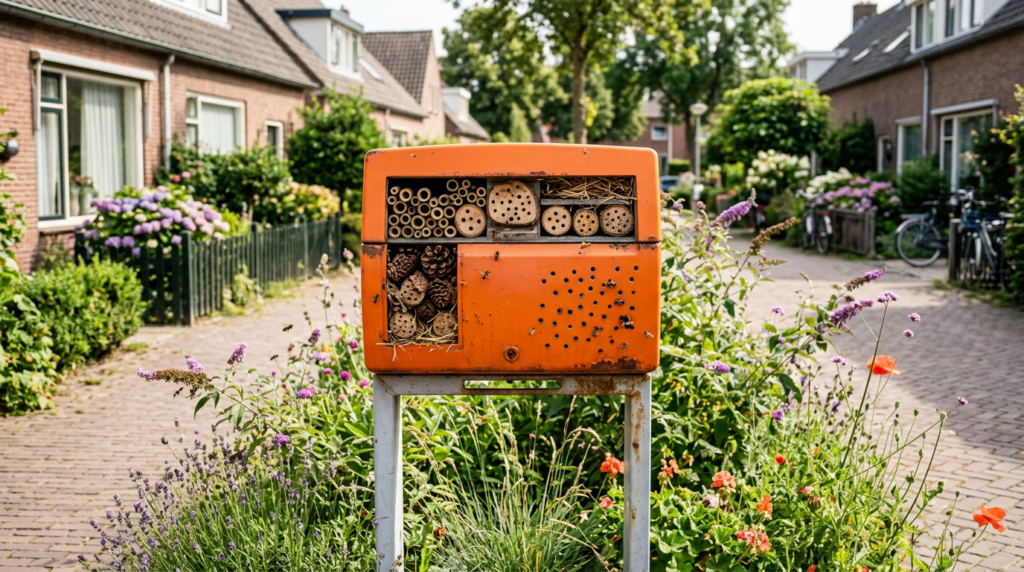 Van brievenbus naar Insectenbus: nieuw onderkomen voor insecten in Heerlen en Geleen