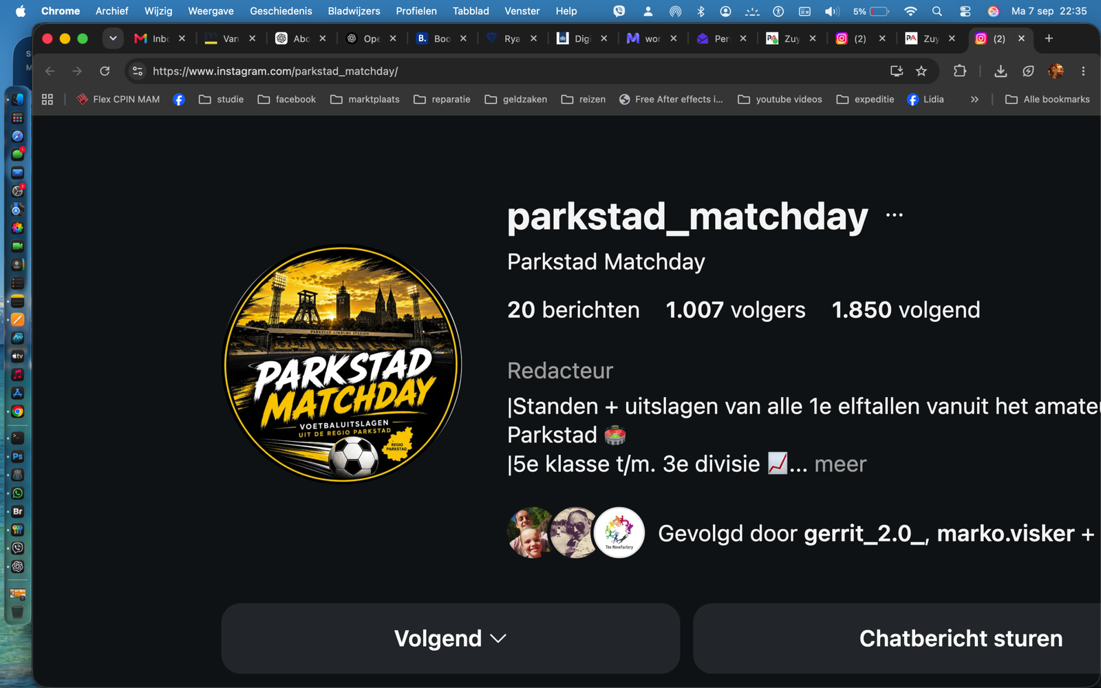 Parkstad Matchday